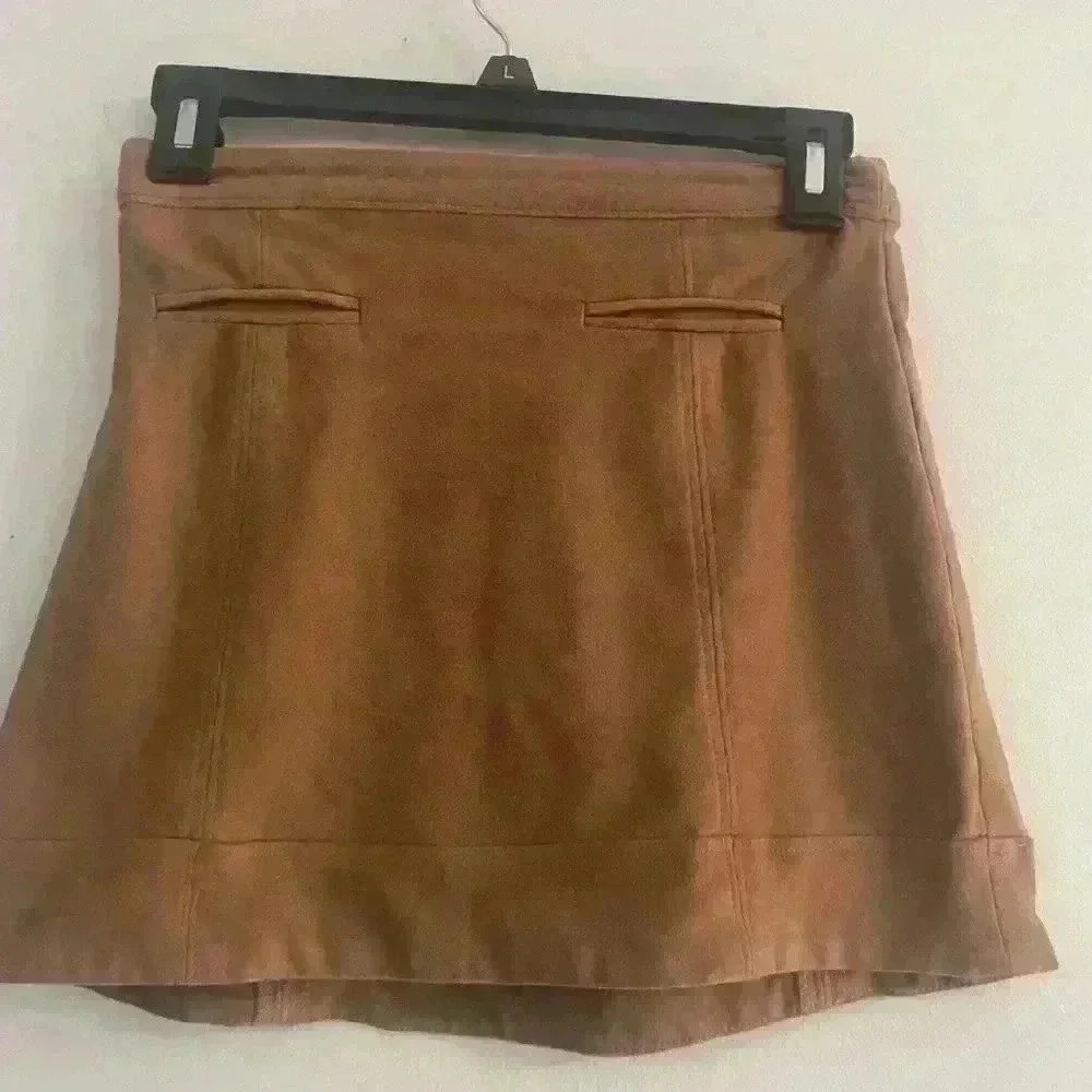 abercrombie kids skirt faux suede size 11/12